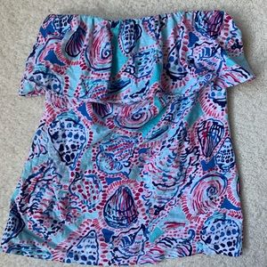 Lily Pulitzer tub top